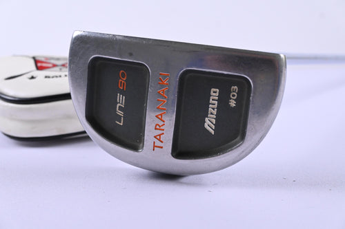 Mizuno Line 90 Orange Taranaki Putter / 34 Inch