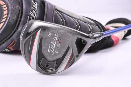 Titleist 913 F #3 Wood / 15 Degree / Stiff Flex Diamana S+ Blue 72 Shaft