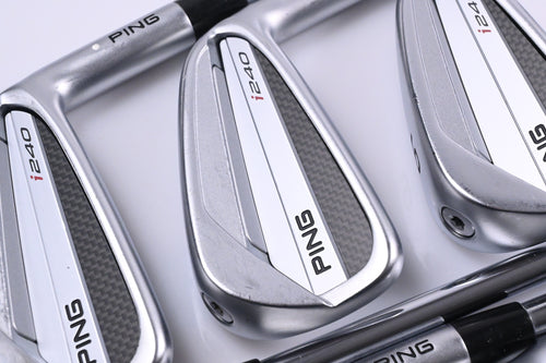 Ping I240 Irons / 4-PW / White Dot / X-Flex Dynamic Gold Mid 115 X100 Shafts