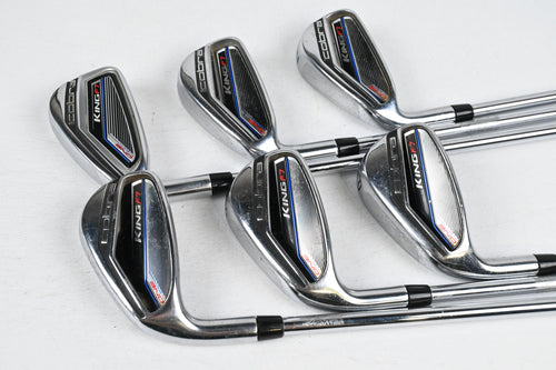 Left Hand Cobra King F7 One Length Irons / 5-PW / Regular Flex Cobra King F7 Shaft