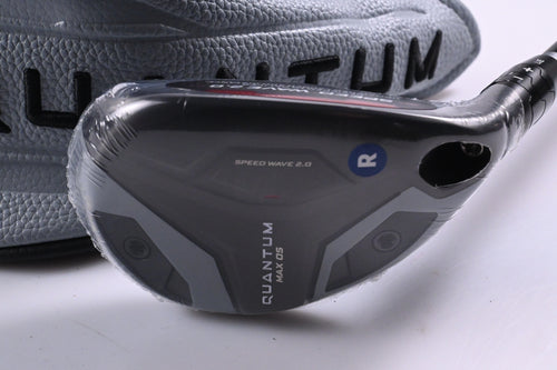 Callaway Quantum Max OS #4 Hybrid / 20 Degree / Regular Flex Denali Frost Silver