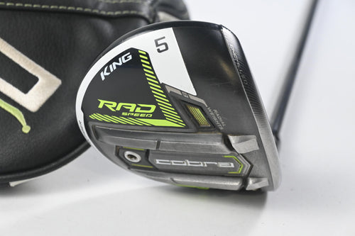 Cobra King Radspeed #5 Wood / 18.5 Degree / Regular Flex Fujikura Motore X F3 6