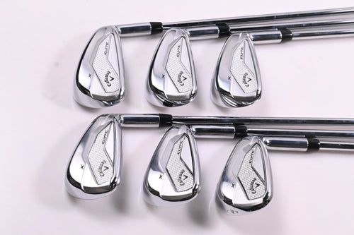 Callaway Elyte X Irons / 5-PW / Regular Flex Vector 80 Shafts