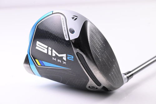 Taylormade SIM2 Max Driver / 9 Degree / Stiff Flex HZRDUS Smoke Green 70 Shaft