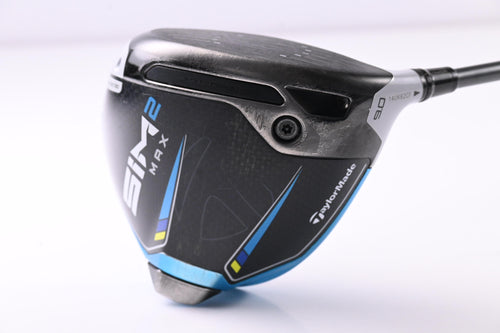Taylormade SIM2 Max Driver / 9 Degree / Stiff Flex HZRDUS Smoke Green 70 Shaft
