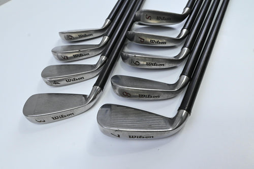 Wilson Deep Red Irons / 3-PW+SW / Regular Flex Wilson Tri-Ply Shafts