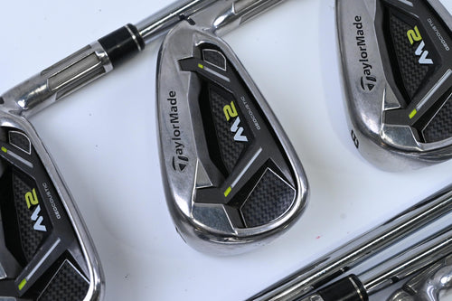Taylormade M2 2017 Irons / 6-PW+AW+LW / Regular Flex Taylormade Reax Steel 88