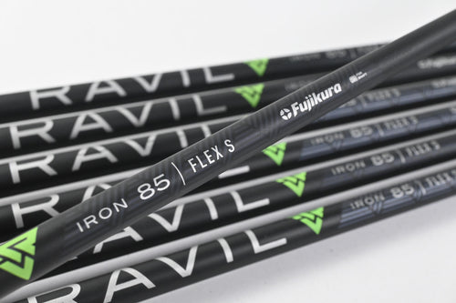 Fujikura Travil 85 Iron Shafts / Stiff Flex / Set of 7 / .370" Tips