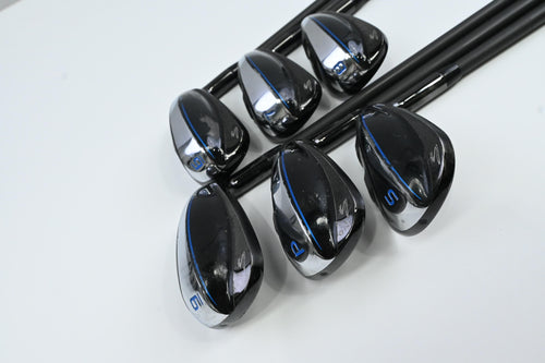 Cobra T-Rail Hybrid Combo Irons / 6-PW+SW / Senior Flex Cobra Ultralite 45