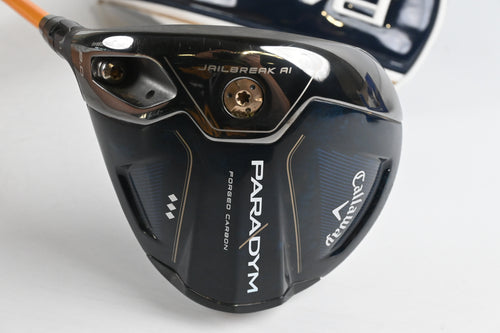 Left Hand Callaway Paradym TD Driver / 9 Degree / X-Flex Proforce Axivcore 79 Shaft