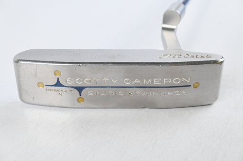 Scotty Cameron Studio Stainless Newport 2 Putter / 33.5 Inch