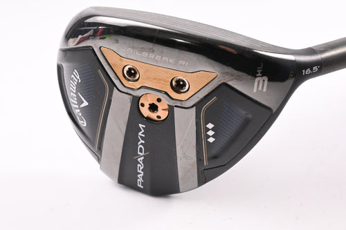 Tour Issue Callaway Paradym Triple Diamond #3HL Wood / 16.5 Degree / Stiff Flex
