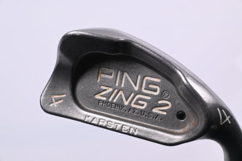 Ping Zing 2 #4 Iron / 24 Degree / Black Dot / Stiff Flex Ping JZ Red Shaft