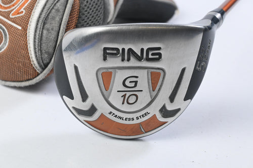 Ping G10 Draw #5 Wood / 18.5 Degree / Stiff Flex Ping TFC 129 Shaft