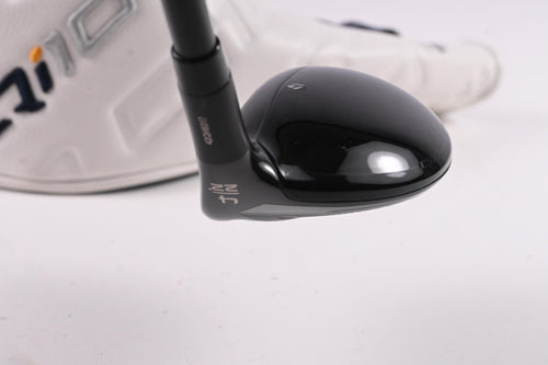Taylormade Qi10 #4 Hybrid / 22 Degree / X-Flex Kai'li Black 90 Shaft