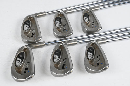 Ping i3+ Irons / 4-9i / Blue Dot / Stiff Flex Steel Shafts