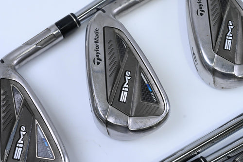 TaylorMade SIM2 Max Irons / 4-PW / Stiff Flex KBS Max MT 85 Shafts