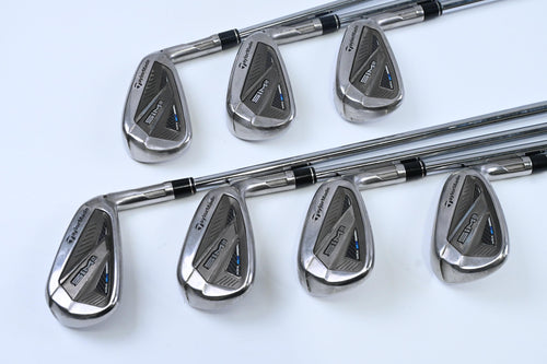 TaylorMade SIM2 Max Irons / 4-PW / Stiff Flex KBS Max MT 85 Shafts