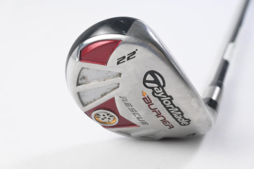 Taylormade Burner 2007 #4 Hybrid / 22 Degree / Regular Flex REAX Superfast 65