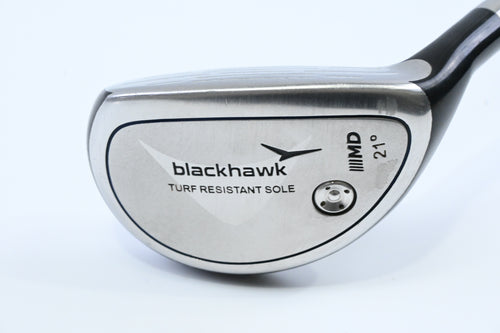 MD Golf Blackhawk #4 Hybrid / 21 Degree / Regular Flex Blackhawk Apollo Shaft