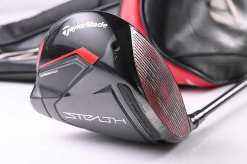 Taylormade Stealth Driver / 10.5 Degree / Stiff Flex HZRDUS Smoke RDX Blue 60