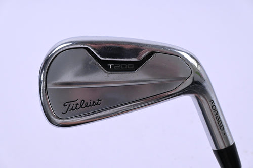 Titleist T200 2021 #6 Iron / Stiff Flex True Temper AMT Red S300 Shaft