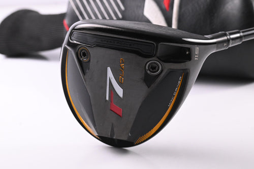 Taylormade R7 Quad Mini Driver / 11.5 Degree / Stiff Flex Fujikura Speeder 6