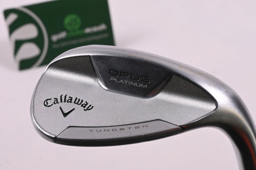 Callaway Opus Platinum Lob Wedge / 58 Degree / Wedge Flex Dynamic Gold