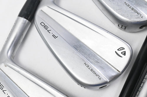 Taylormade P790 2023 Irons / 4-PW / Stiff Flex Fujikura Axion VeloCore 105 Shafts