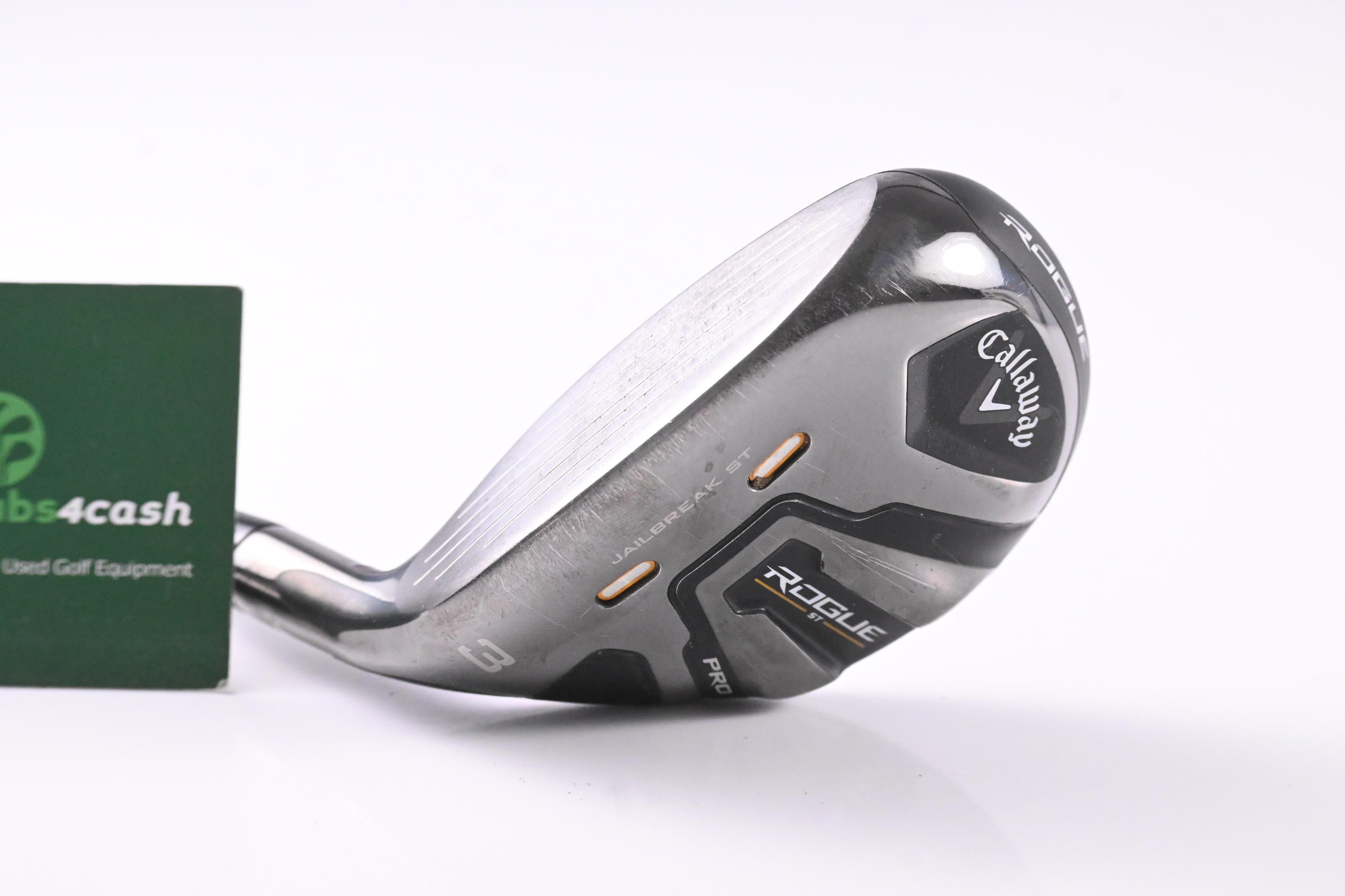 Left-Handed Callaway Rogue ST Pro 3 Hybrid - Stiff Flex, 20 Degree Loft, Like New Condition