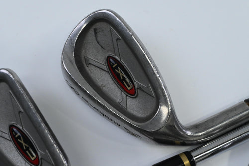 Left Hand Cobra CXi Irons / 7-PW+SW / Regular Flex Dynalite Shafts