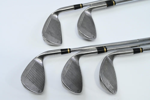 Left Hand Cobra CXi Irons / 7-PW+SW / Regular Flex Dynalite Shafts