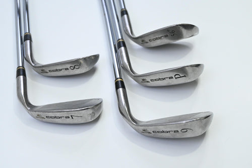 Left Hand Cobra CXi Irons / 7-PW+SW / Regular Flex Dynalite Shafts