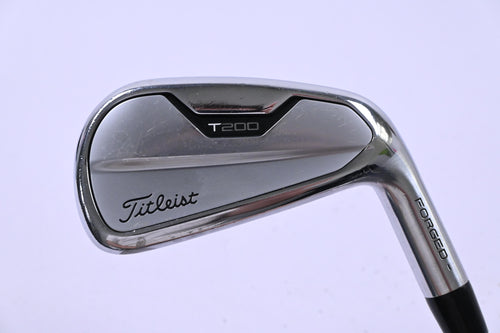 Titleist T200 2021 #7 Iron / Stiff Flex True Temper AMT Red S300 Shaft