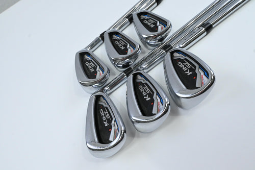 Cobra King Speedzone One Length Irons / 5-PW / Regular Flex KBS Tour 90 Shafts