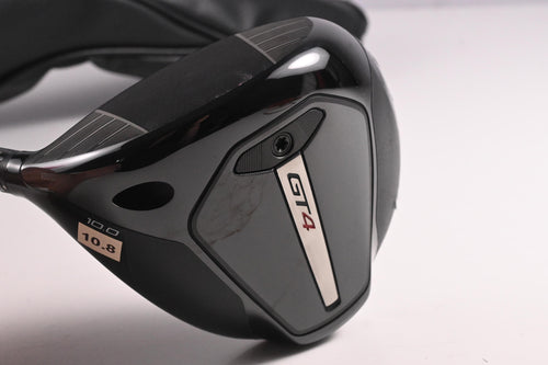 Left Hand Titleist GT4 Driver / 10 Degree / X-Flex HZRDUS Smoke RDX Black 60