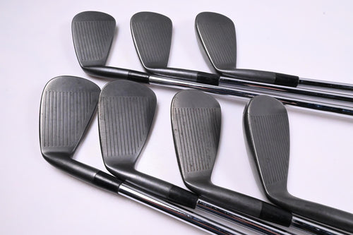 Cobra King Forged Tec 2023 Black Irons / 4-PW / Stiff Flex KBS $-Taper Lite