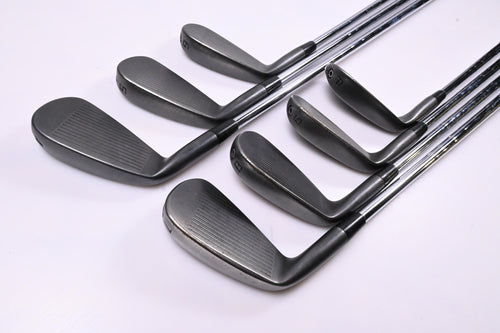 Cobra King Forged Tec 2023 Black Irons / 4-PW / Stiff Flex KBS $-Taper Lite