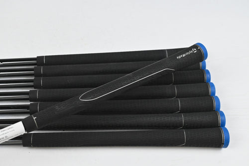 Left Hand Taylormade Speedblade Irons / 4-PW+SW / Regular Flex VeloxT 55 Shafts