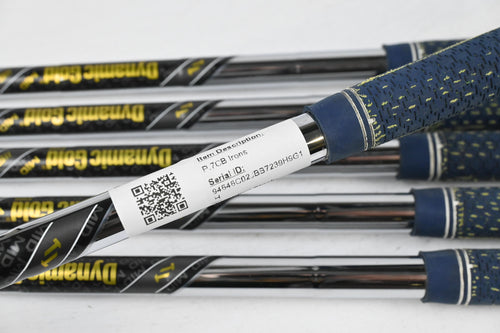 Taylormade P.7CB Irons / 5-PW / Stiff Flex Dynamic Gold Mid S300 115 Shafts