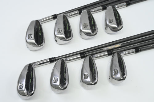 Wilson Launch Pad 2022 Irons / 5-PW+GW+SW / Regular Flex Evenflow 65 Shafts