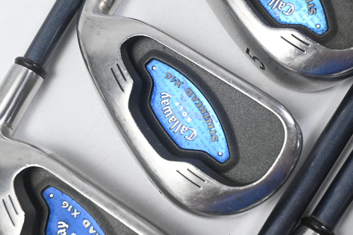 Callaway X-16 Irons / 3-PW+SW / Regular Flex System CW75 Shafts