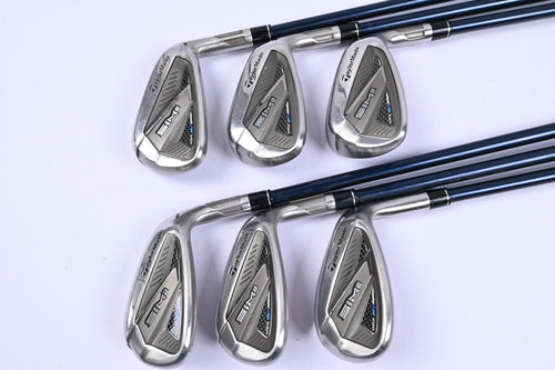 Taylormade SIM2 Max Irons / 7-PW+GW+SW / Senior Flex Ventus Blue 5 Shaft
