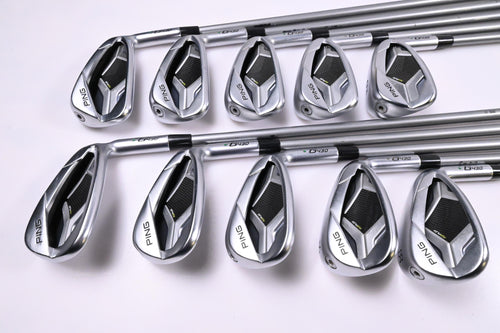 Ping G430 Irons / 5-PW+45°+50°+54°+58° / Green Dot / Senior Flex Ping Alta Quick