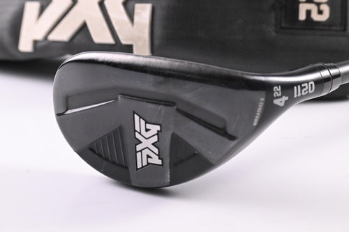 PXG 0211 2022 #4 Hybrid / 22 Degree / Stiff Flex HZRDUS Smoke Black 80 Shaft