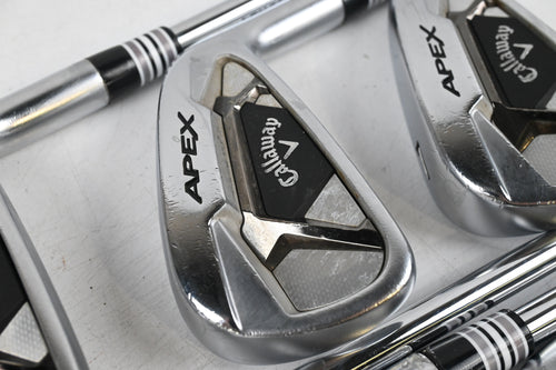 Callaway Apex 21 Irons / 5-PW+GW / Regular Flex Elevate MPH 85 Shafts