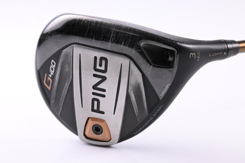 Ping G400 #3 Wood / 14.5 Degree / Regular Flex Ping Alta CB 65 Shaft