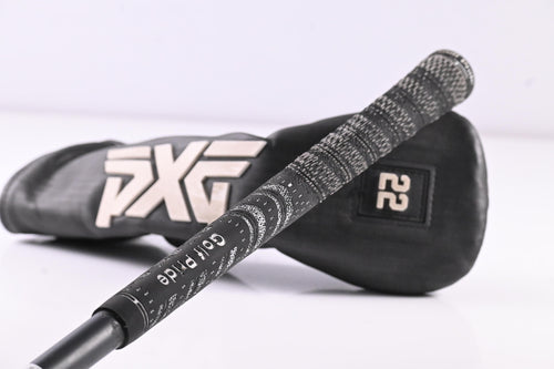 PXG 0211 2022 #4 Hybrid / 22 Degree / Stiff Flex HZRDUS Smoke Black 80 Shaft