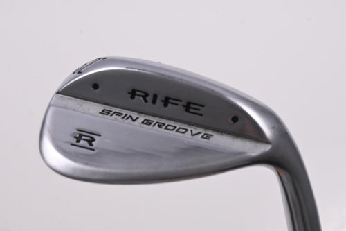Rife Spin Groove Gap Wedge / 52 Degree / Wedge Flex Rife Shaft