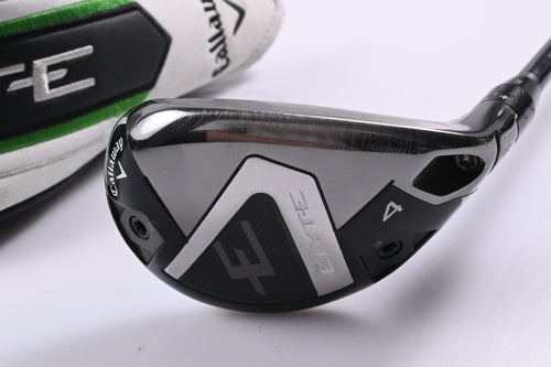 Callaway Elyte #4 Hybrid / 22 Degree / Regular Flex Denali Charcoal 60 Shaft